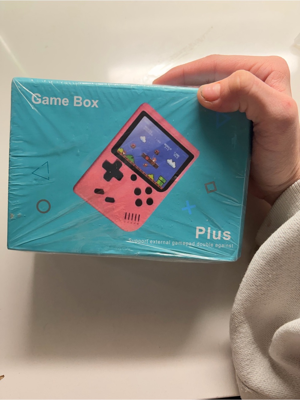 Retro Handheld Game Console - Pink - Picture 2 of 6